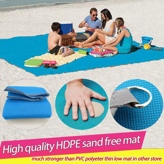 Lohascamping Large Sand-Free Beach Mat – Perfect for Outdoor Adventures image 1
