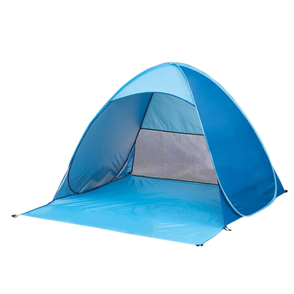 Quick Automatic Beach Tent – Portable Sun Shelter for Outdoor Adventures image 2