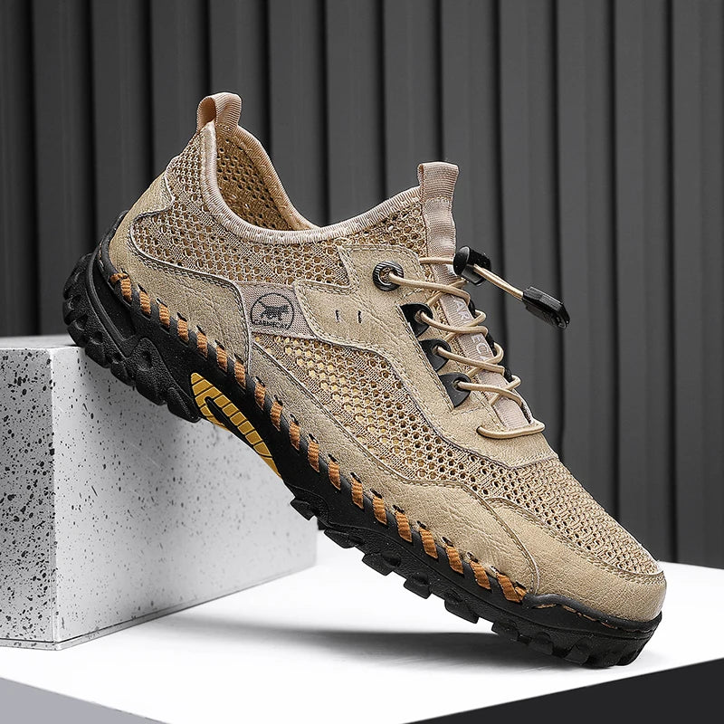 Summer Mesh Shoes – Stylish &amp; Comfortable Hiking Sandals for Men 2024 image 0