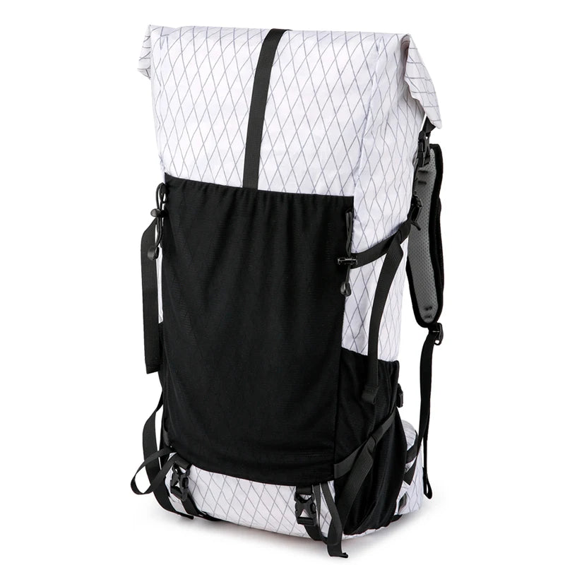 2024 New 40L Outdoor Hiking Camping Backpack – Large Capacity &amp; Waterproof - white image