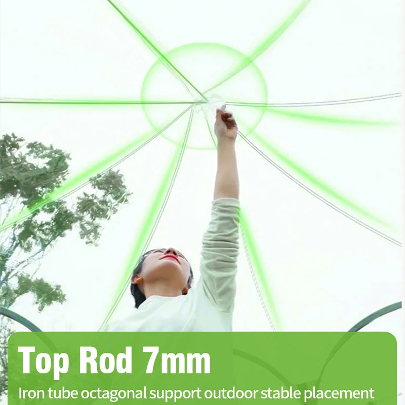 Outdoor Dome Starry Sky Tent – Transparent Camping for Stargazing image 4