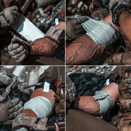 RHINO RESCUE 4/6" Israeli Style Emergency Bandage – Tactical First Aid Essential image 1