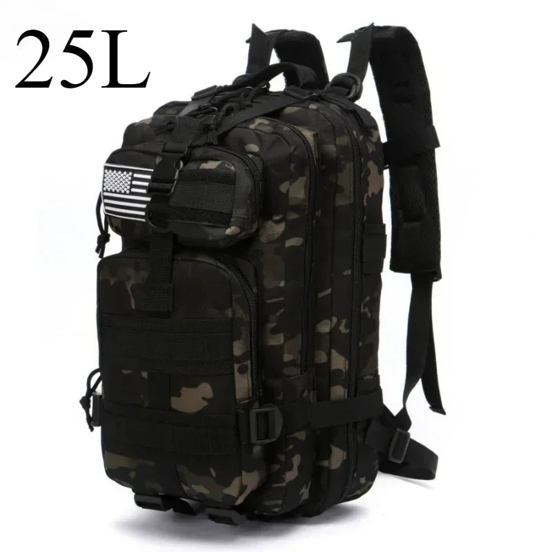 50L Travel Backpack for Men – Waterproof Hiking &amp; Camping Bag image 13