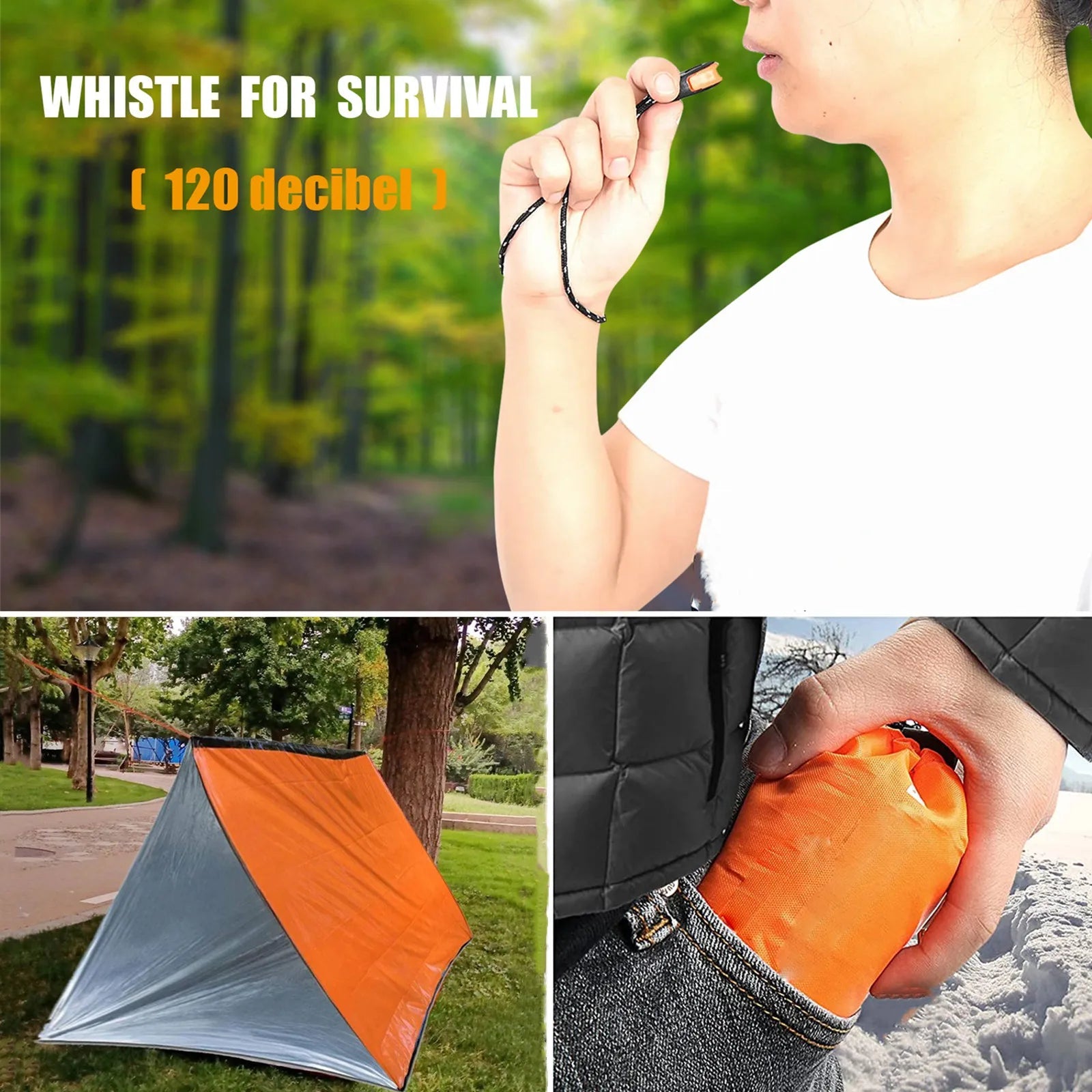 2 Person Emergency Shelter Bivy Survival Tent Kit – Essential Outdoor Gear image 2