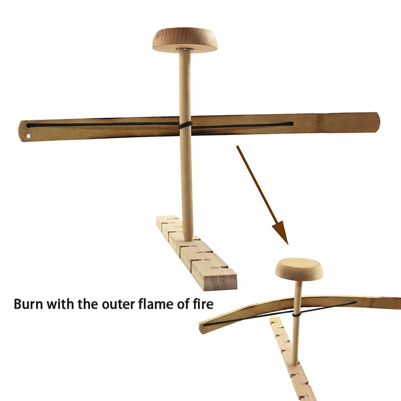 Bow Drill Friction Fire Starter Kit – Essential Survival Tool for Outdoor Adventures image 3