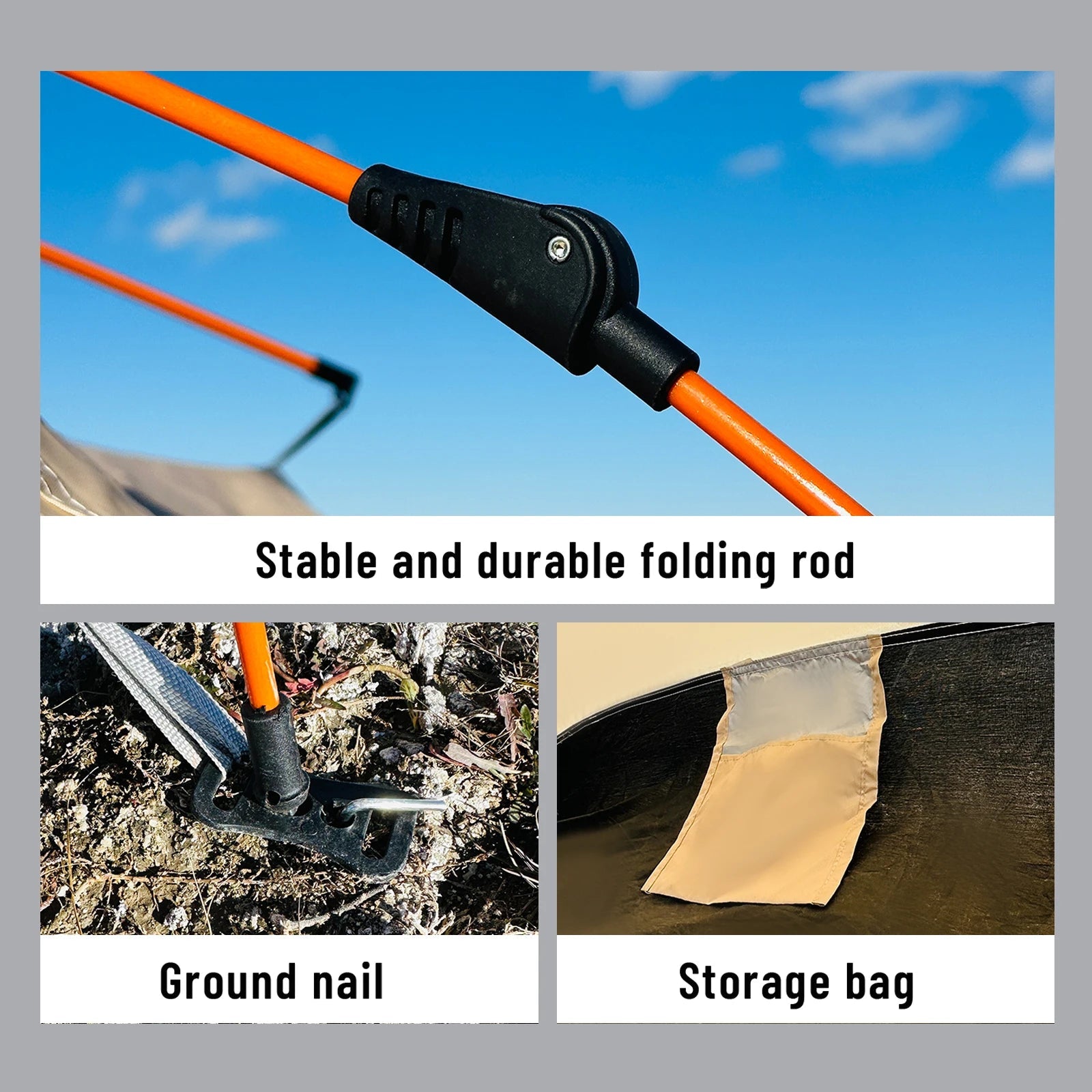 Outdoor Automatic Quick-opening Tent – Perfect for Fishing, Beach, and Sun Shelters image 4