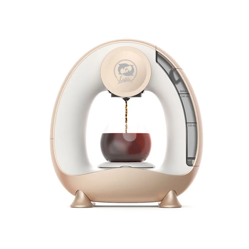 Portable Coffee Maker – Low Decibel Americano Capsule Machine - green, UK image