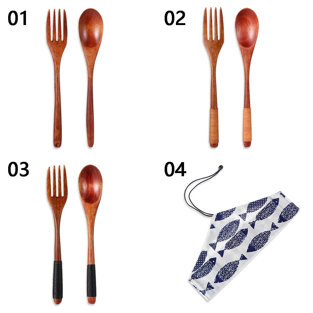 Eco-Friendly Bamboo Cutlery Set – Sustainable Dining Essentials image 3