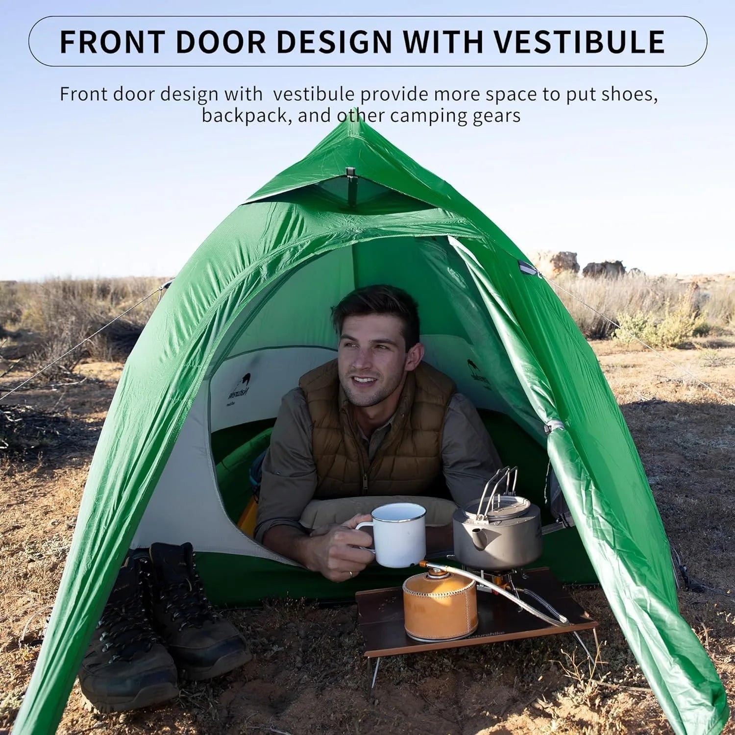 Naturehike Cloud Up Camping Tent – Lightweight and Portable for Adventurers image 3