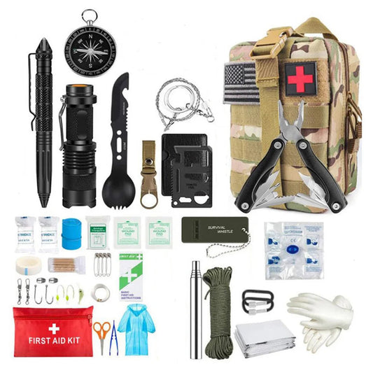Comprehensive Survival First Aid Kit for Outdoor Adventures image 6