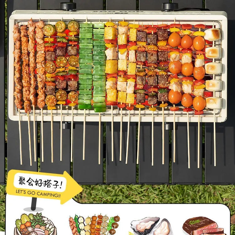 Portable BBQ Grill Stove – Ideal Outdoor Cooking Companion image 1