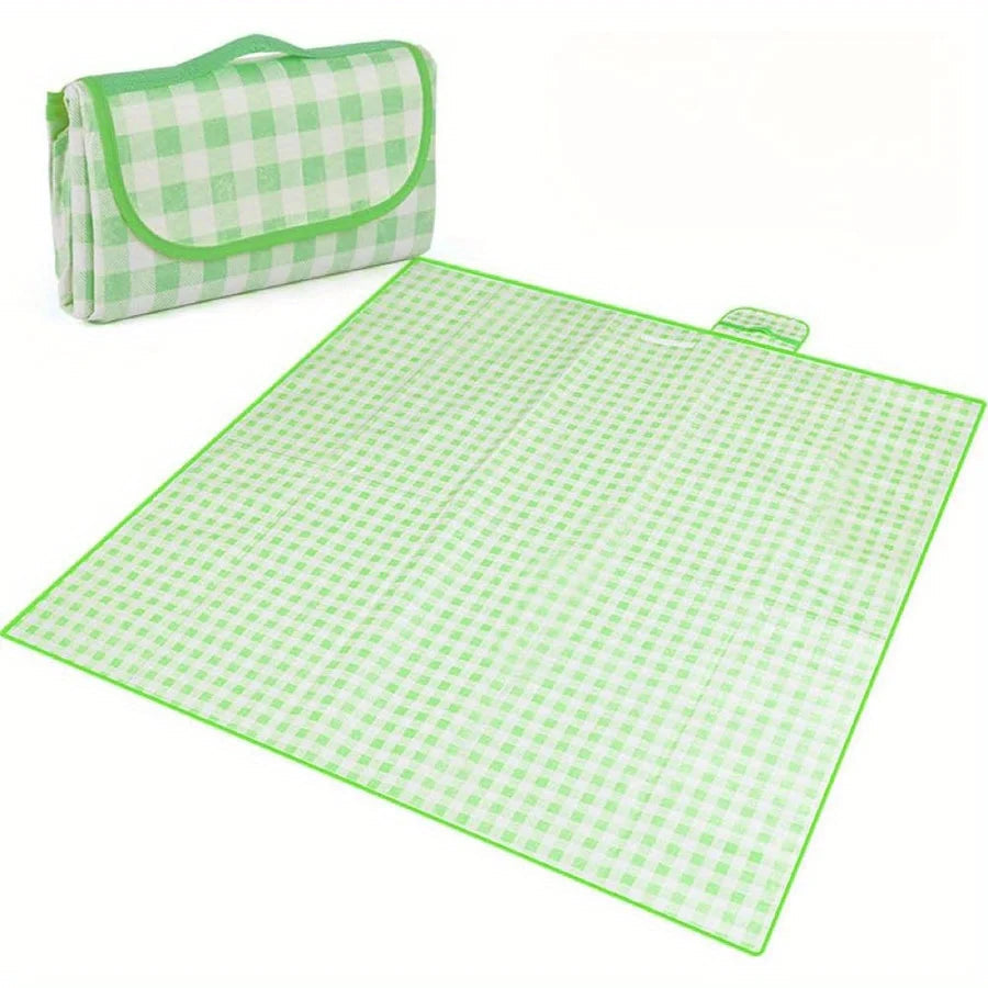 Yellow Green Red Foldable Picnic Mat – Perfect for Outdoor Adventures image 8