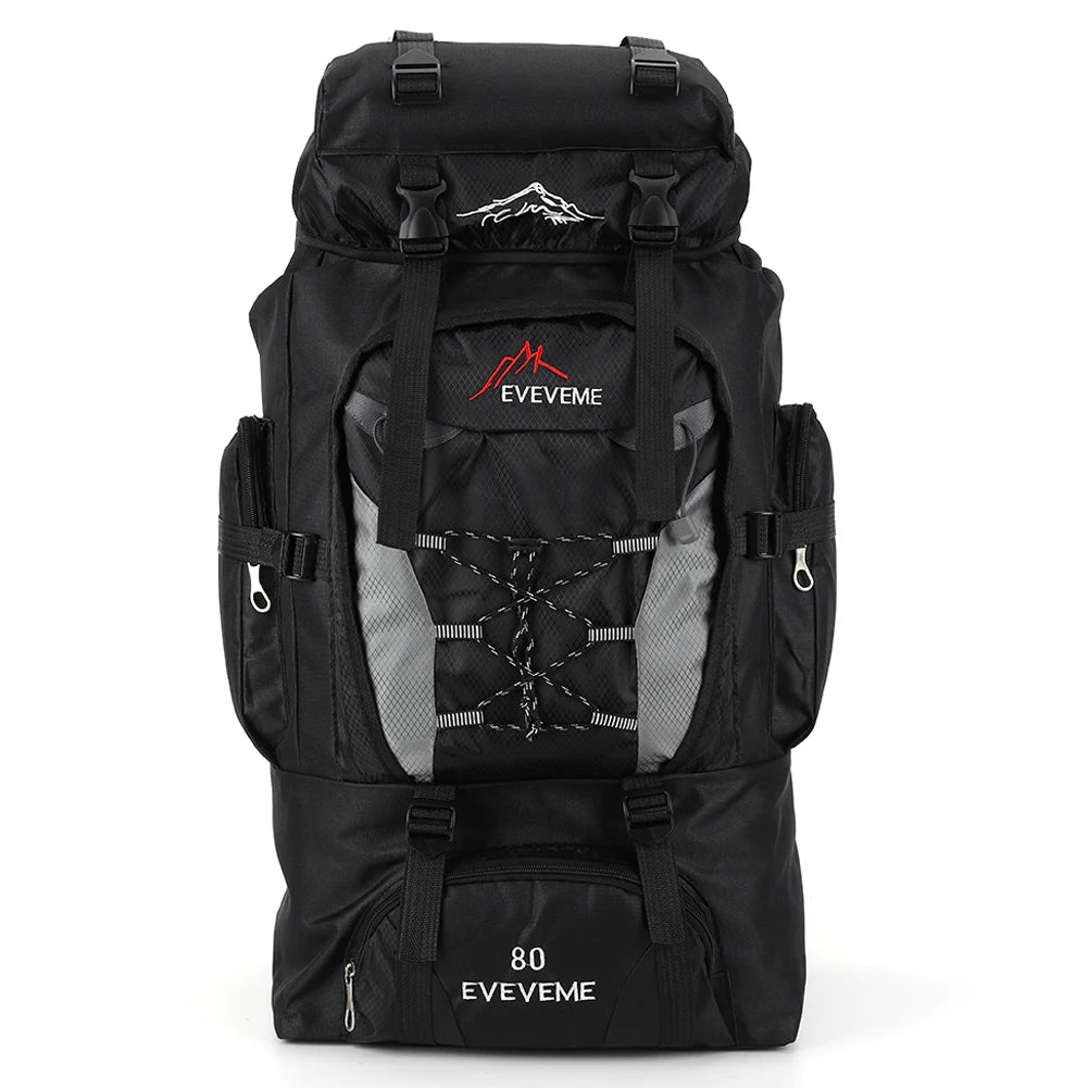 80L Waterproof Hiking Backpack – Perfect for Camping &amp; Trekking Adventures image 9