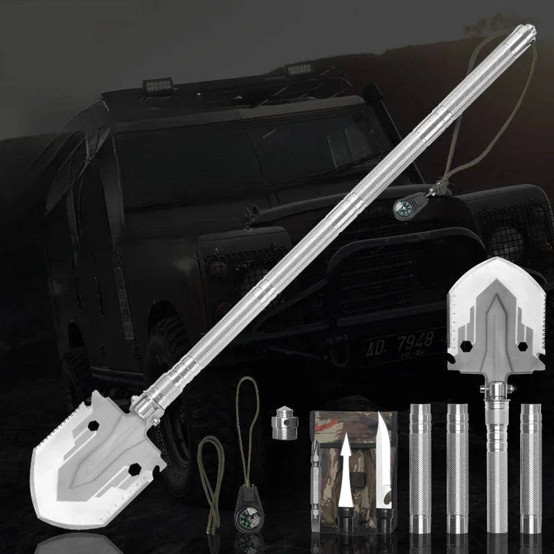 Outdoor Multifunctional Folding Shovel – Essential Survival Gear image 0