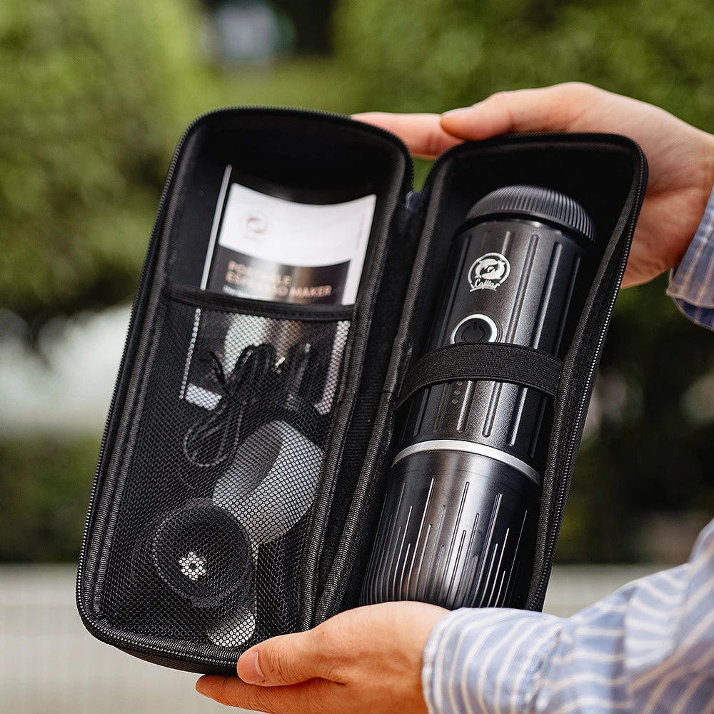 iCafilas 2in1 Espresso Machine – Portable Coffee Maker for Adventures image 1