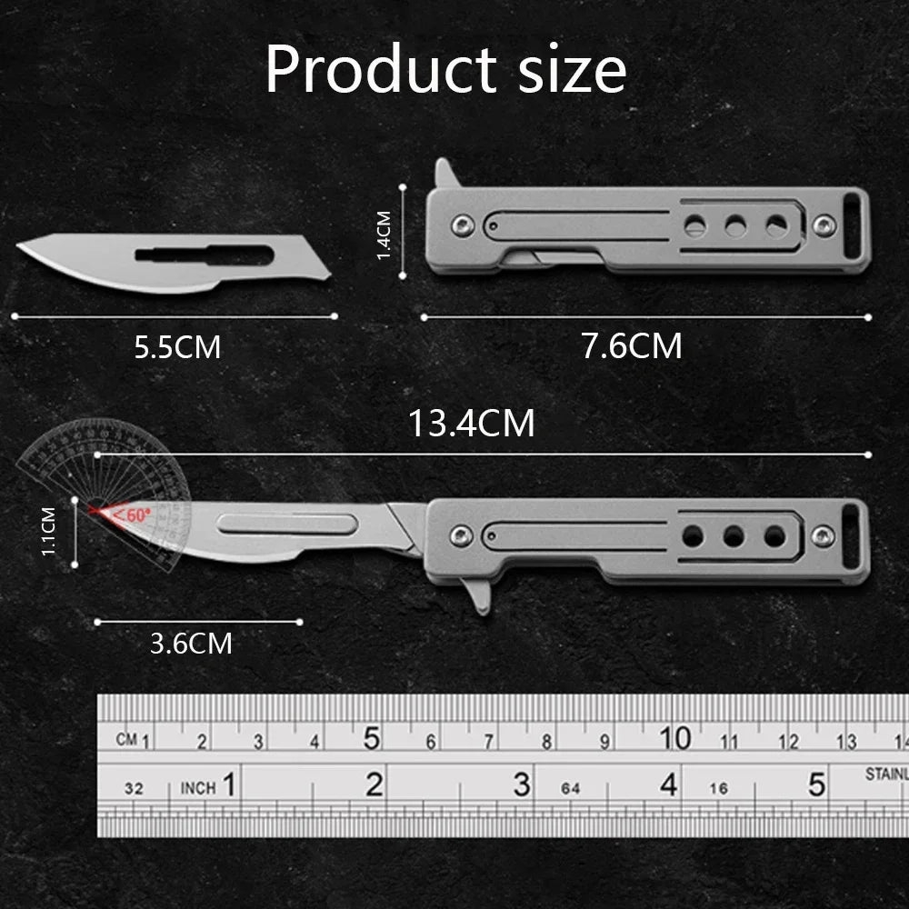 Stainless Steel Double Pipe Emergency Survival Whistle – Portable Keychain Tool image 2