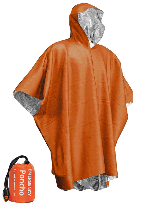 Emergency Rain Poncho Thermal Blanket – Ultimate Outdoor Survival Gear image 6