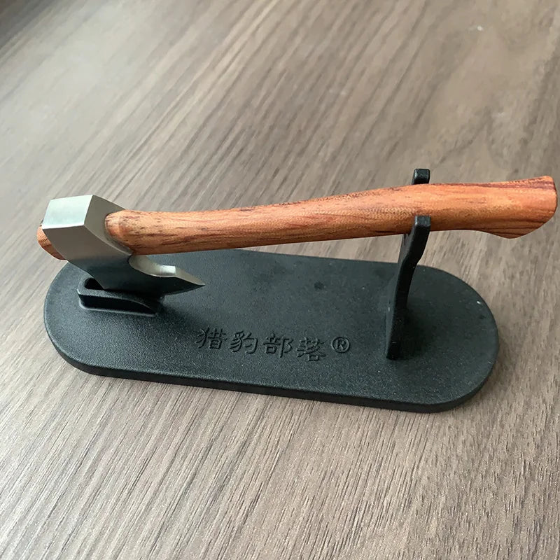 Stainless Steel Mini Mountain Axe – Compact Outdoor Camping Knife image 2