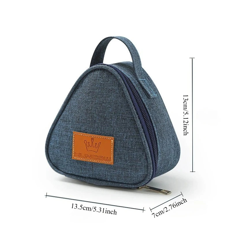 Portable Triangle Insulation Bag – Perfect for Rice, Sandwiches, and More image 3