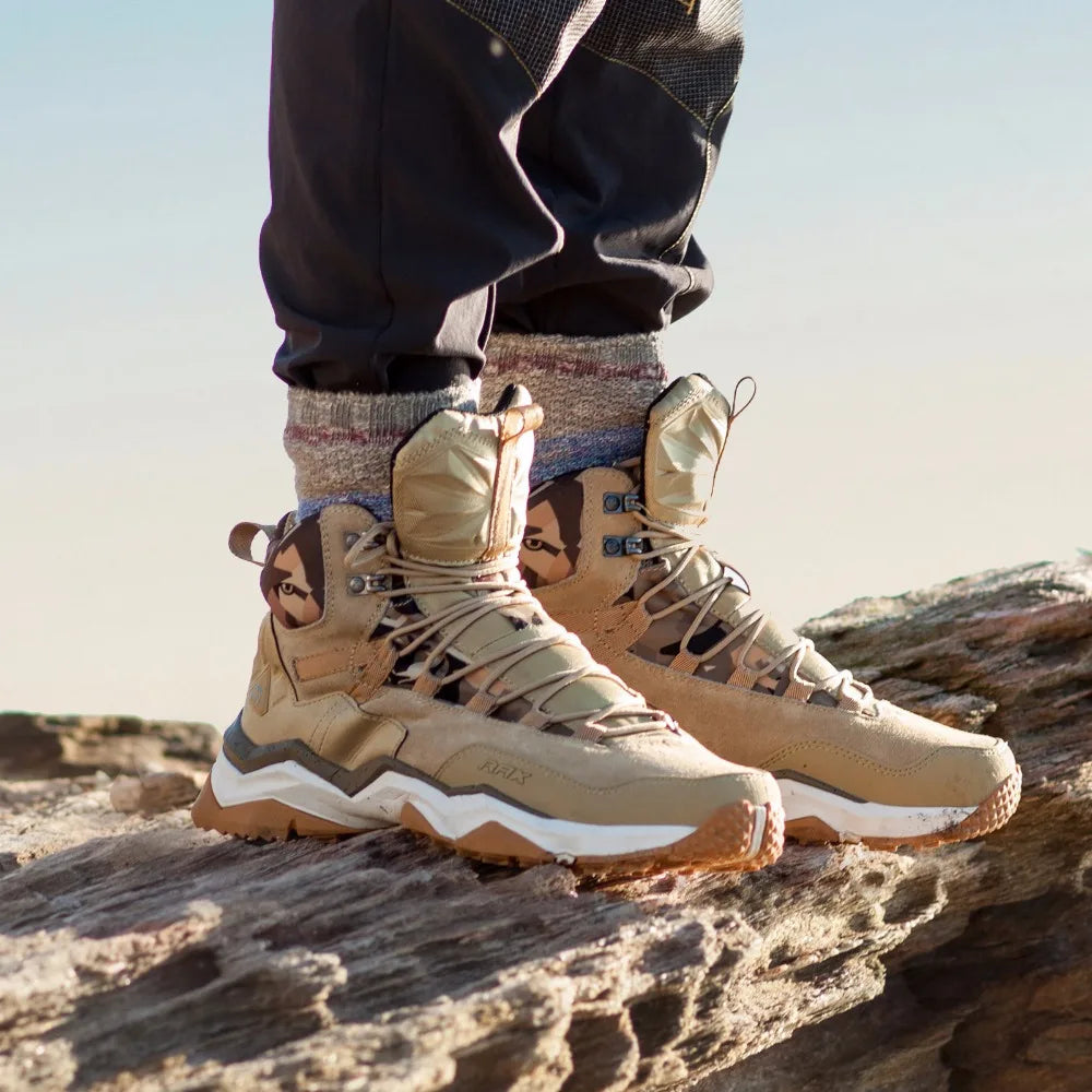 RAX Mid-Top Waterproof Hiking Shoes – Perfect for Outdoor Adventures image 0