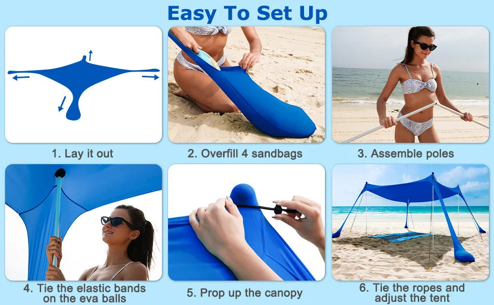Portable Leica Canopy Tent – Ultimate Outdoor Sun Protection image 3