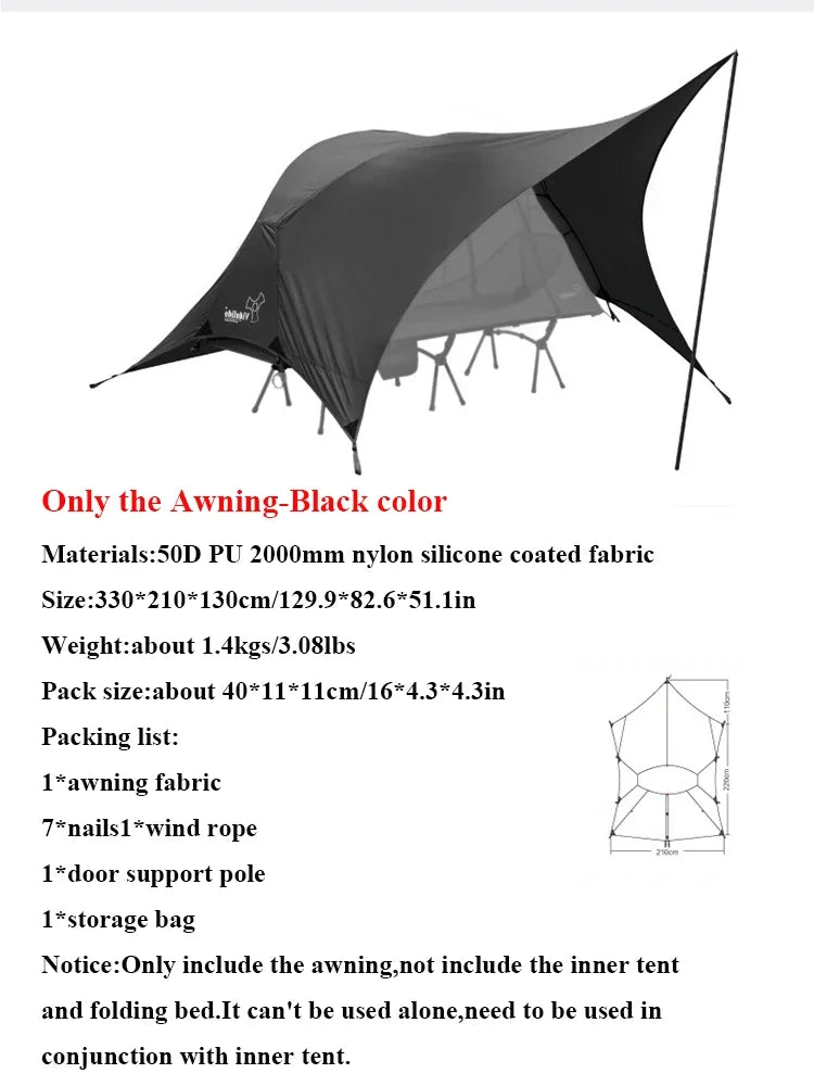 Vidalido Floating Island Tent Cot – Ultralight 1-Person Camping Solution image 9