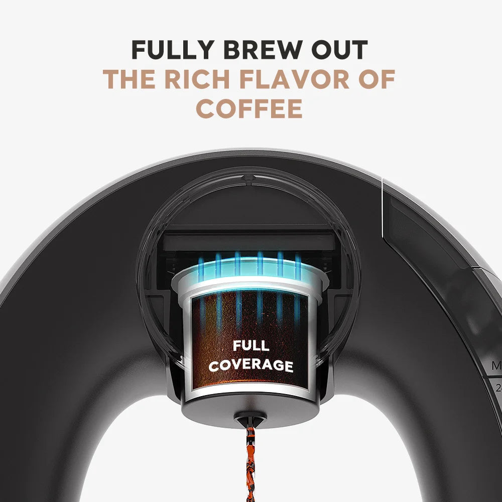 Portable Coffee Maker – Low Decibel Americano Capsule Machine image 4