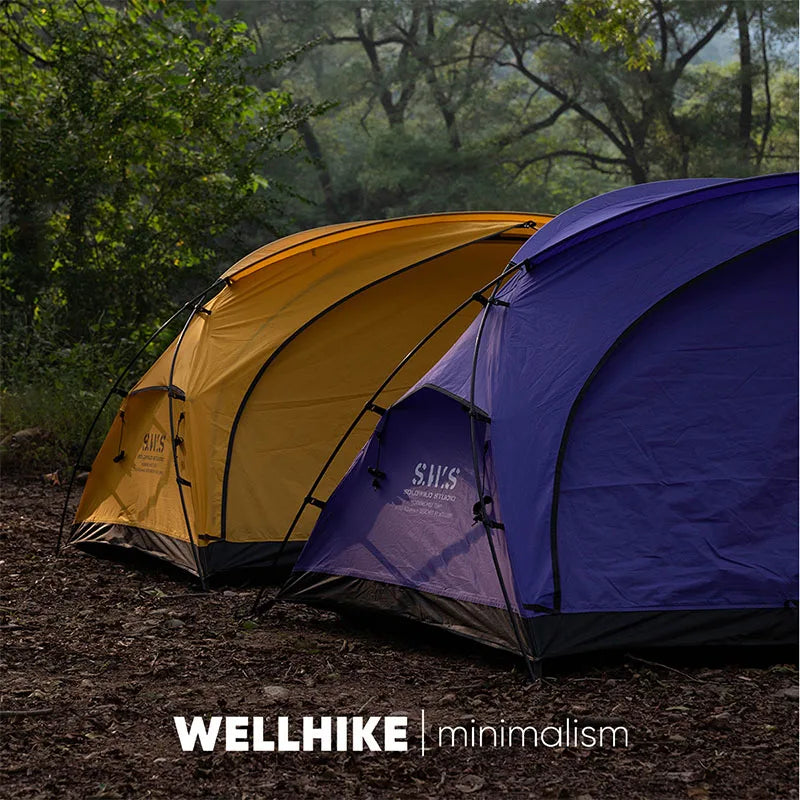 WELLHIKE Outdoor Portable Tent – Perfect for Single and Double Camping Adventures image 2