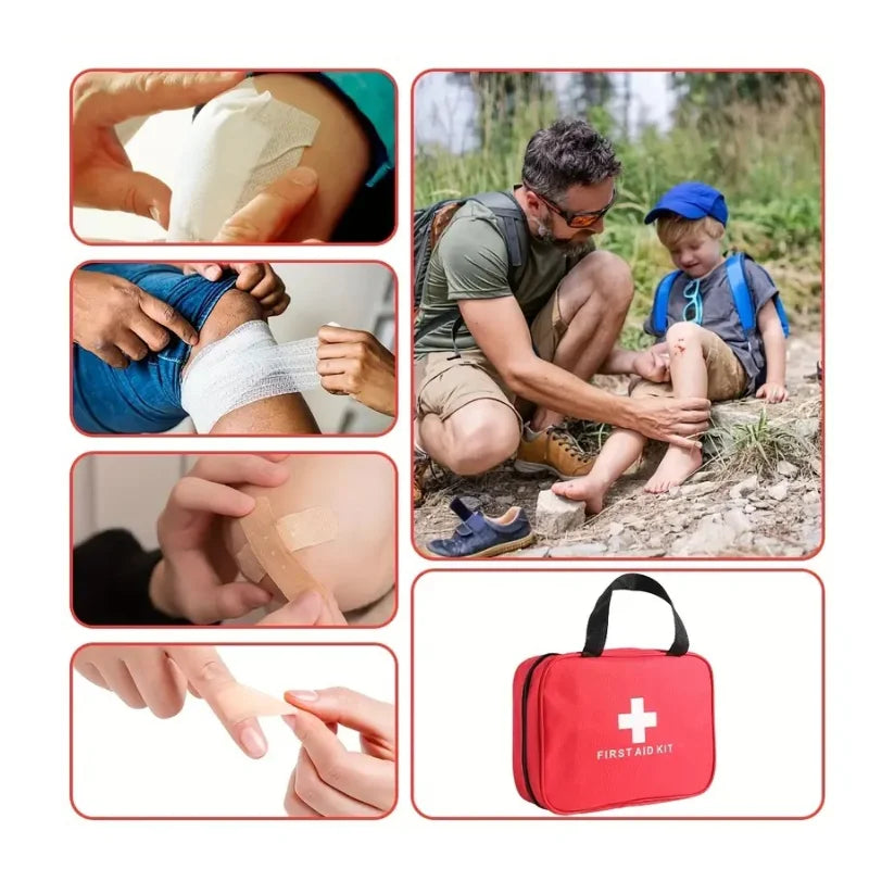 Comprehensive Easy-To-Carry First Aid Kit for Home &amp; Outdoor Activities image 5