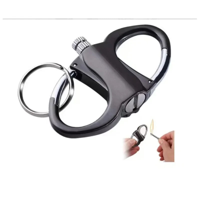 Permanent Match Lighter Keychain – Essential Outdoor Emergency Tool image 9