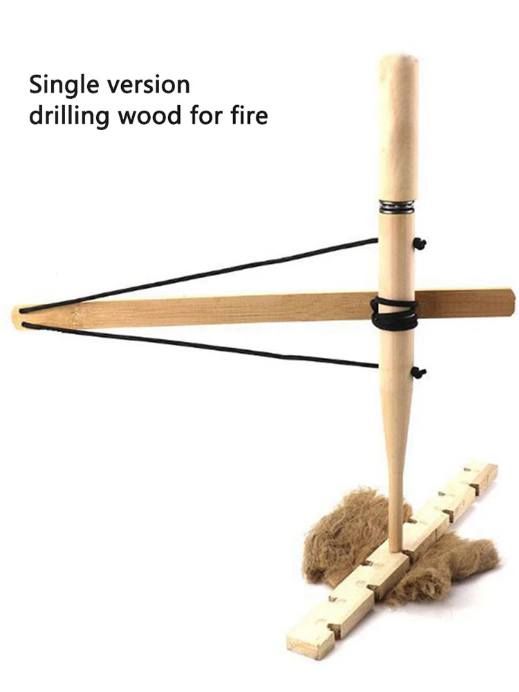Bow Drill Fire Starter Kit – Essential Outdoor Survival Tool image 4