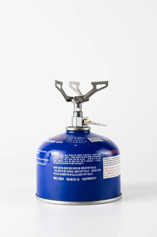 BRS-3000T Titanium Mini Camping Gas Burner – Compact and Lightweight Stove for Outdoor Enthusiasts image 1
