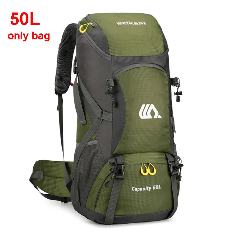 50L Travel Backpack for Men – Waterproof Hiking &amp; Camping Bag image 10
