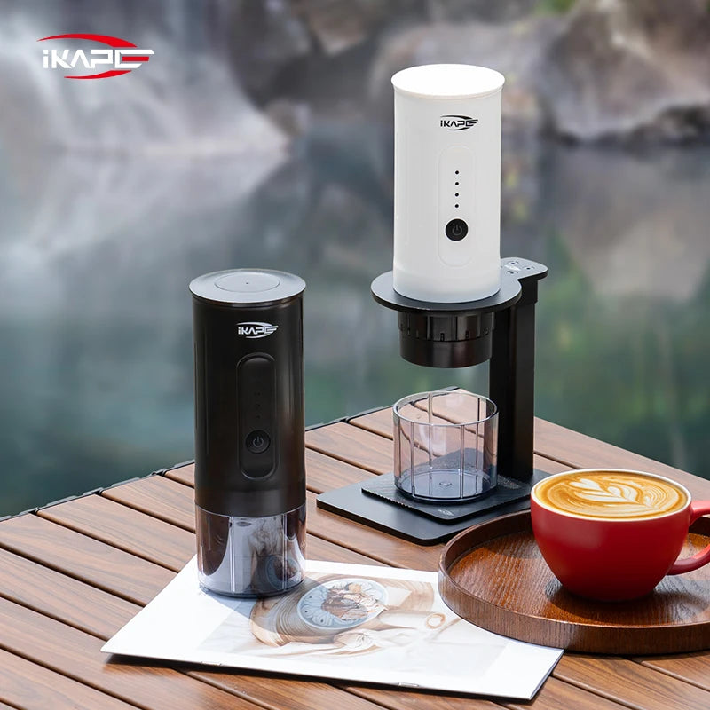 IKAPE Espresso Portable Coffee Machine – 2-in-1 Capsule Espresso Maker image 0