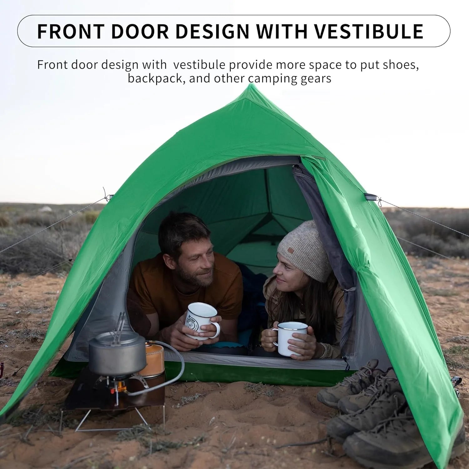 Naturehike Cloud Up 2 Person Tent – Ultralight &amp; Waterproof Camping Shelter image 3