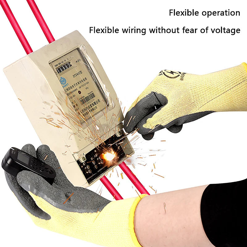 400V Rubber Insulating Gloves – Essential Safety Gear for Electricians image 2
