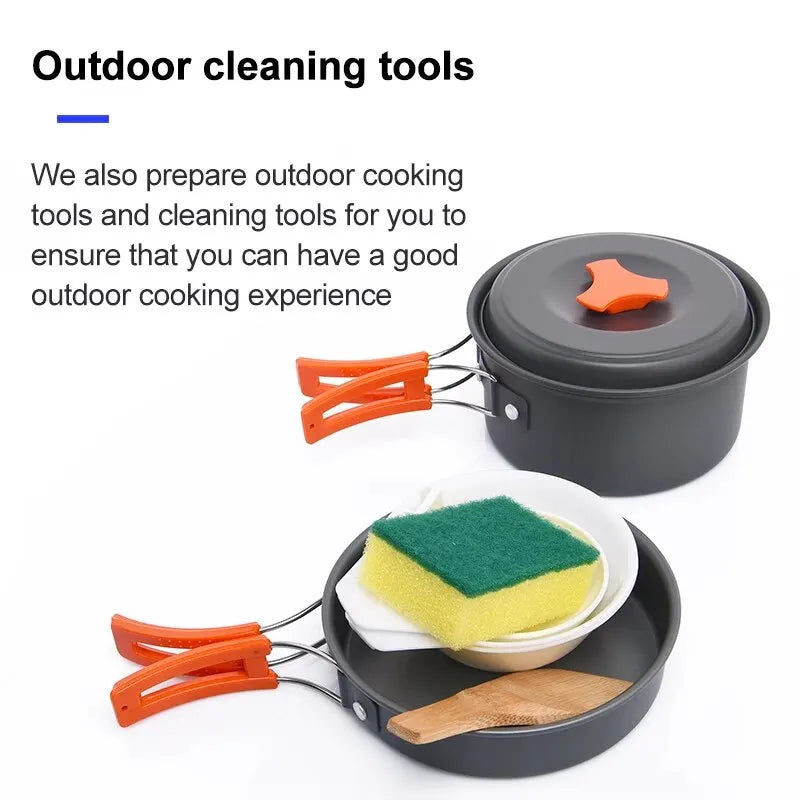 Widesea Camping Tableware – Outdoor Cookware Set for Adventurers image 3
