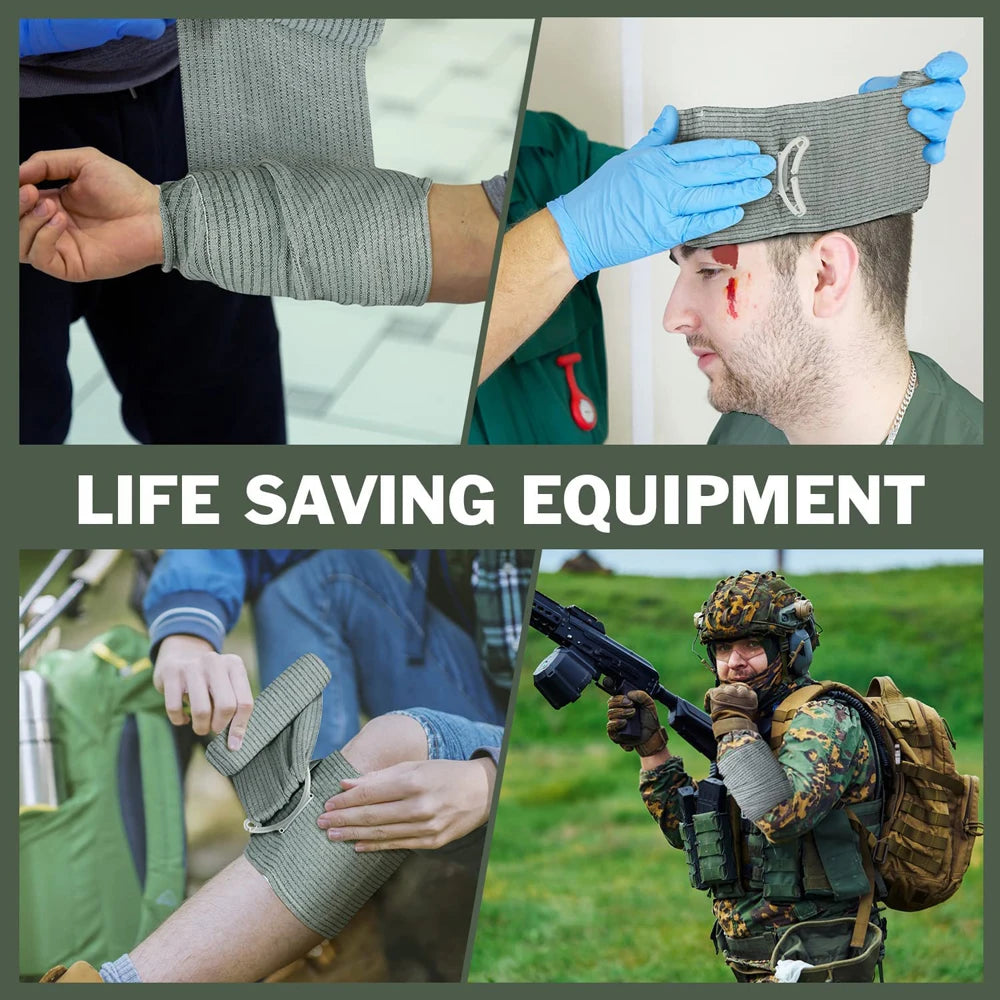 Israeli Bandage – 4/6in Emergency Combat Compression Dressing image 4