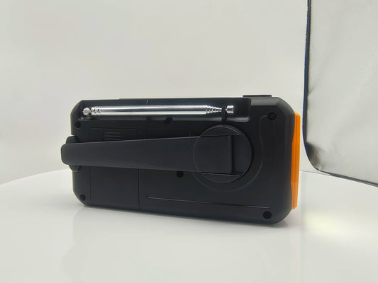 5000mAh/18500mWh Emergency Hand Crank Radio – Stay Prepared Anytime image 1