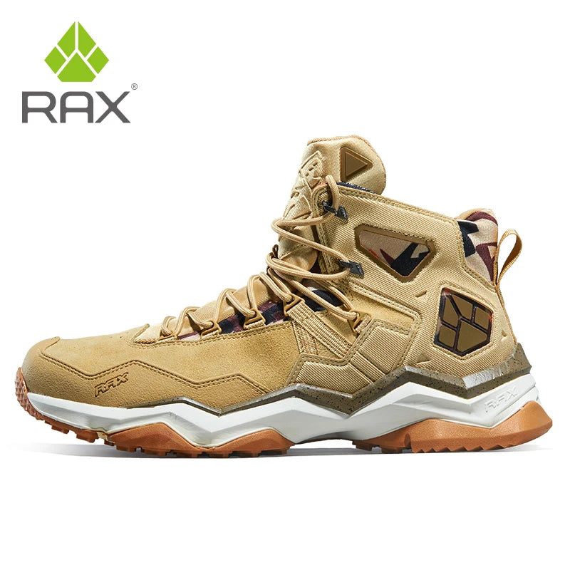 RAX Mid-Top Waterproof Hiking Shoes – Perfect for Outdoor Adventures image