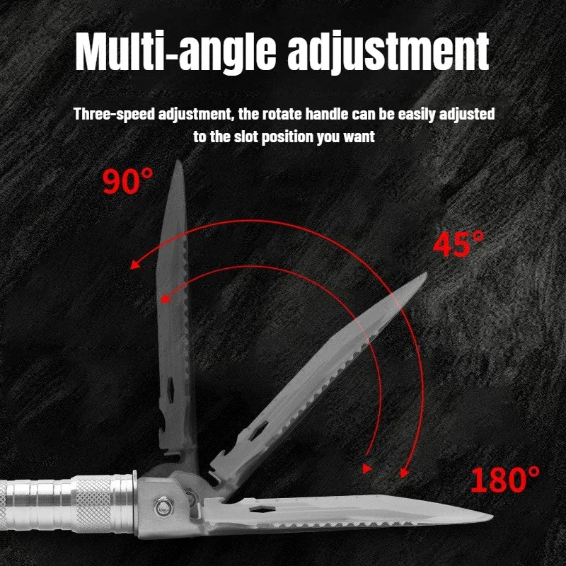 Outdoor Multifunctional Folding Shovel – Essential Survival Gear image 5