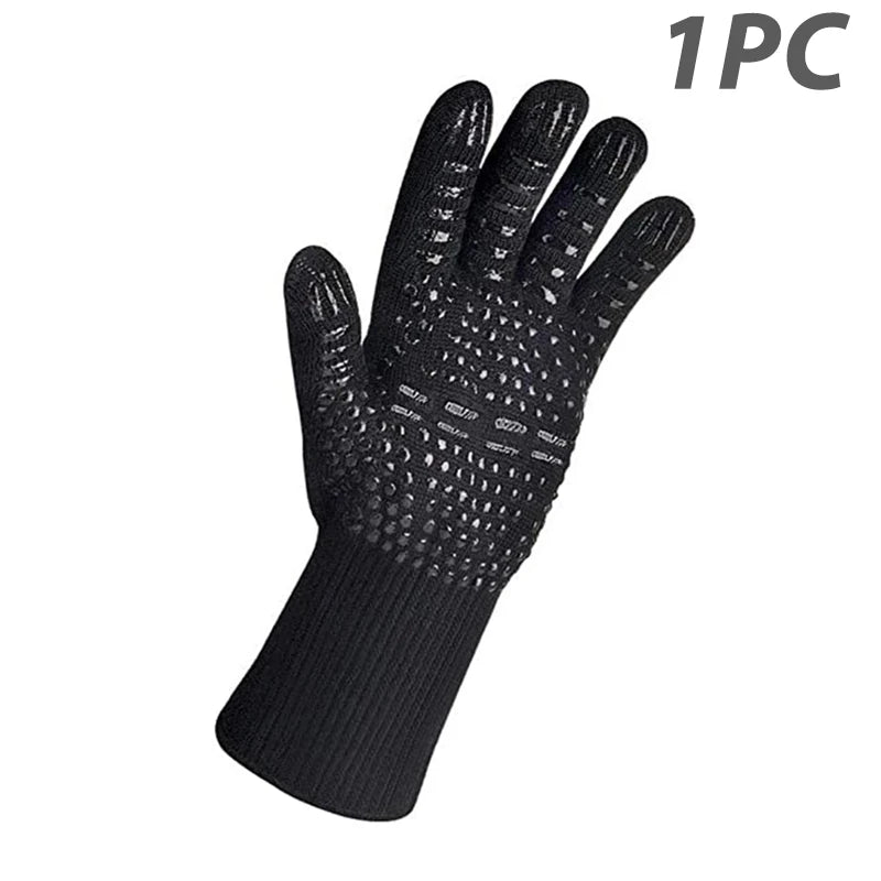 Heat-Resistant Silicone Oven Gloves for Safe Cooking &amp; Grilling image 8