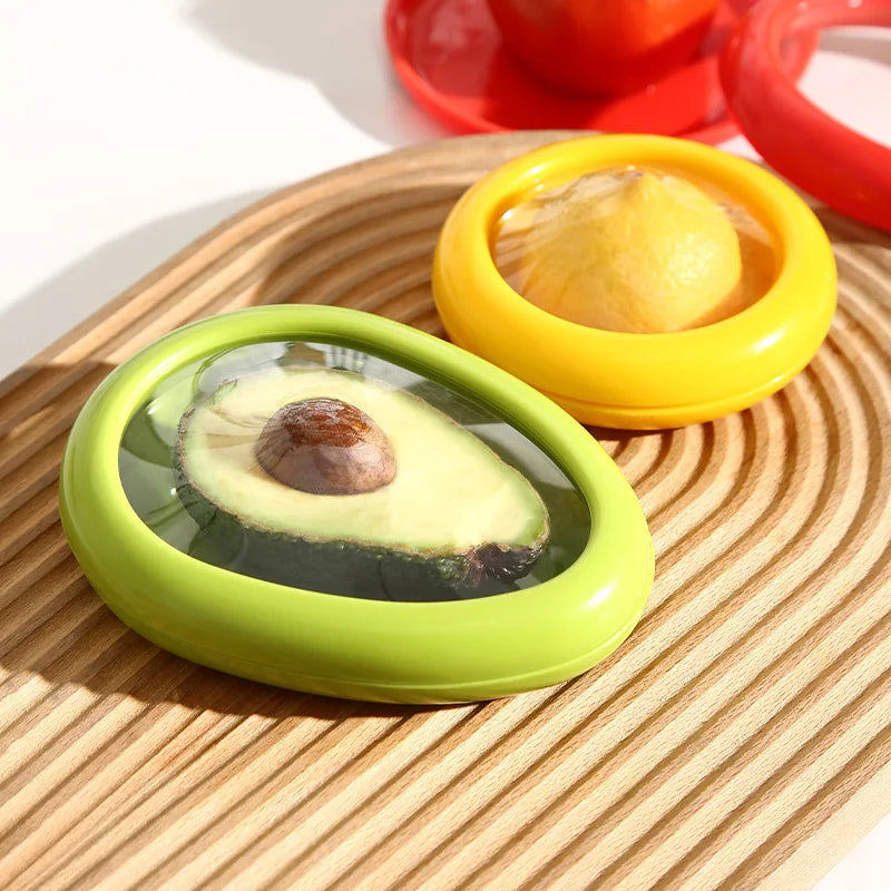 Silicone Fruit &amp; Vegetable Fresh-Keeping Box Set – Portable &amp; Stackable Containers image 3