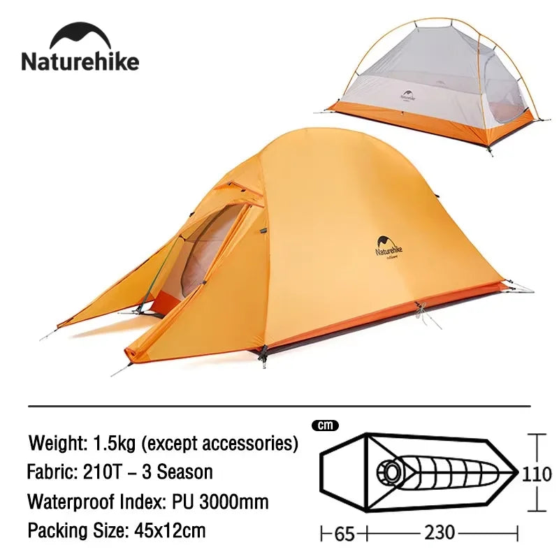 Naturehike Cloud Up Camping Tent – Lightweight and Portable for Adventurers image 6