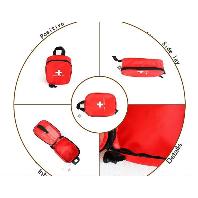 First Aid Kit Emergency Medical Box – Portable Travel &amp; Outdoor Survival Bag image 5