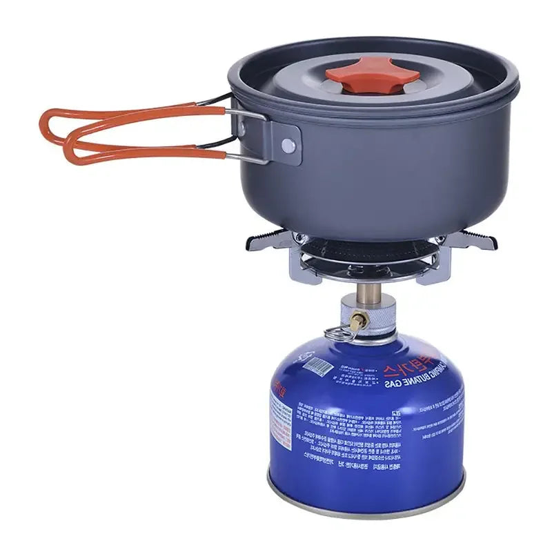 Windproof Camping Gas Stove – Portable and Foldable for Outdoor Adventures image 2