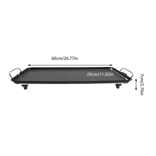 Smokeless Outdoor Electric BBQ Grill – Portable Tabletop Barbecue Solution image 1
