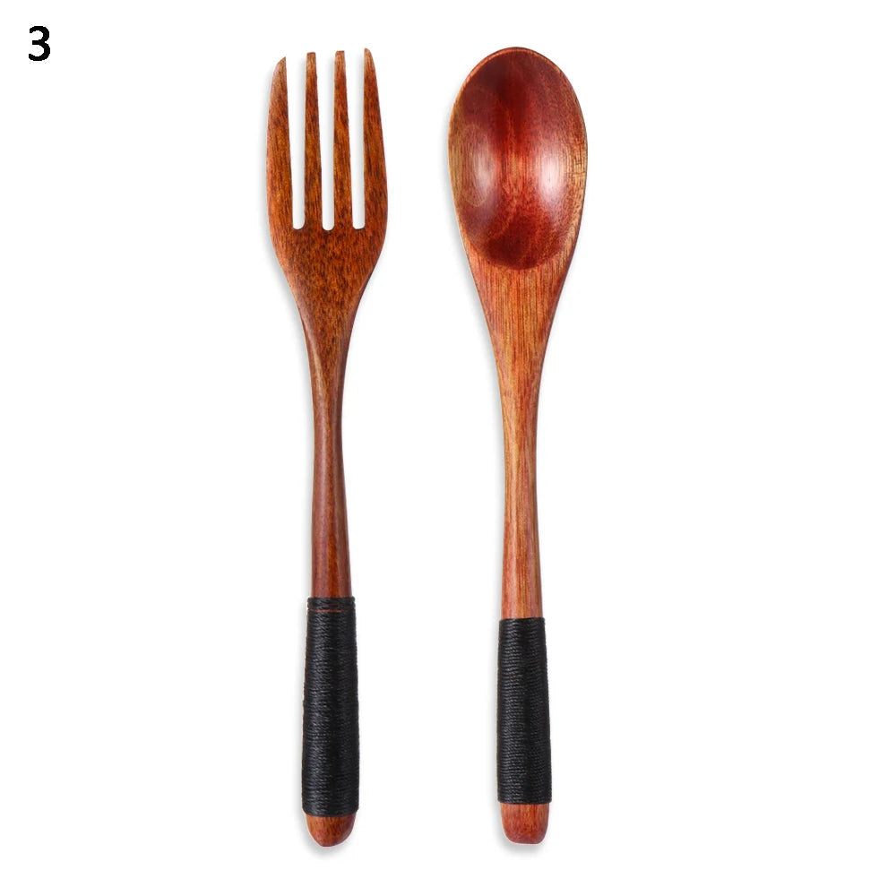Eco-Friendly Bamboo Cutlery Set – Sustainable Dining Essentials - 03 image