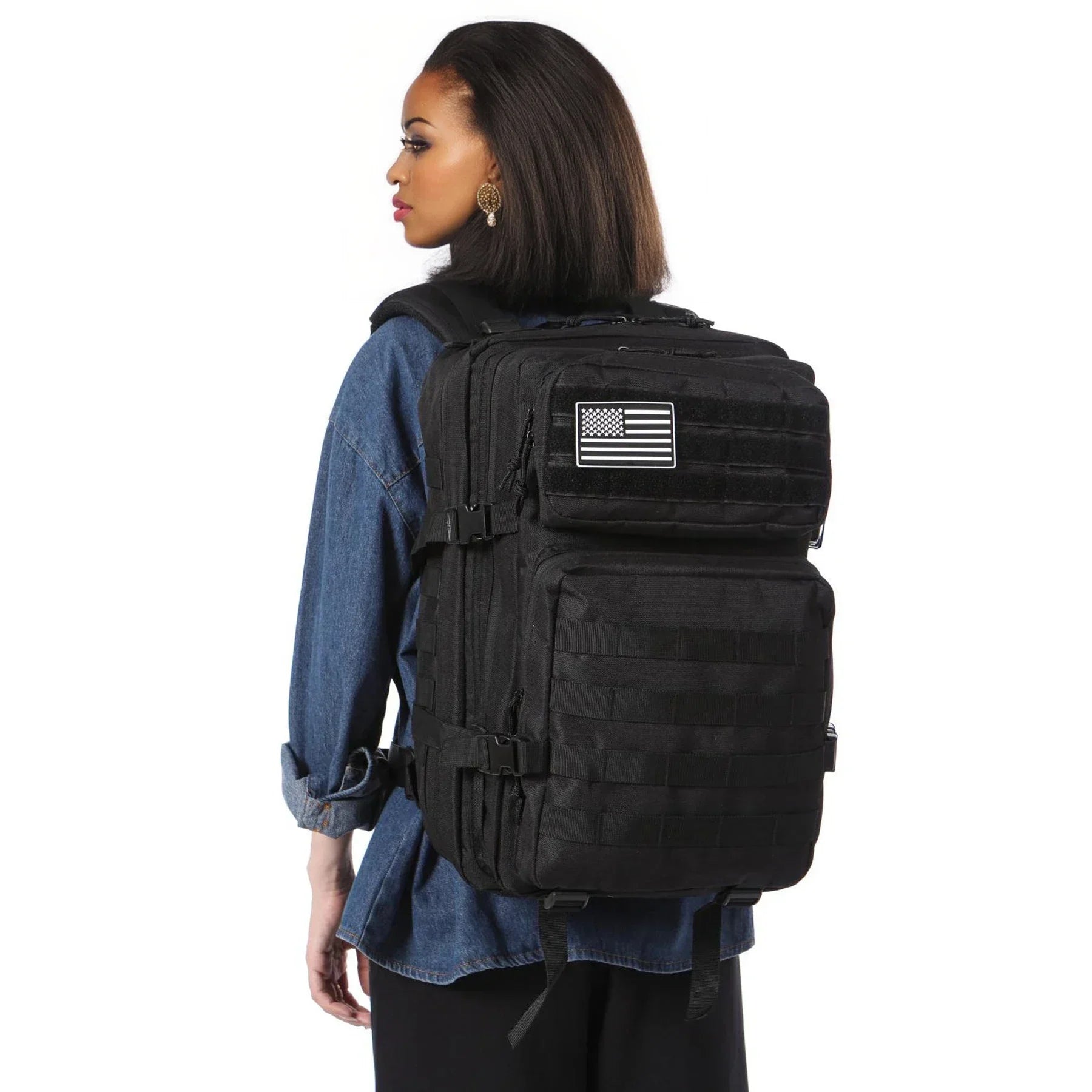 50L Travel Backpack for Men – Waterproof Hiking &amp; Camping Bag image 5