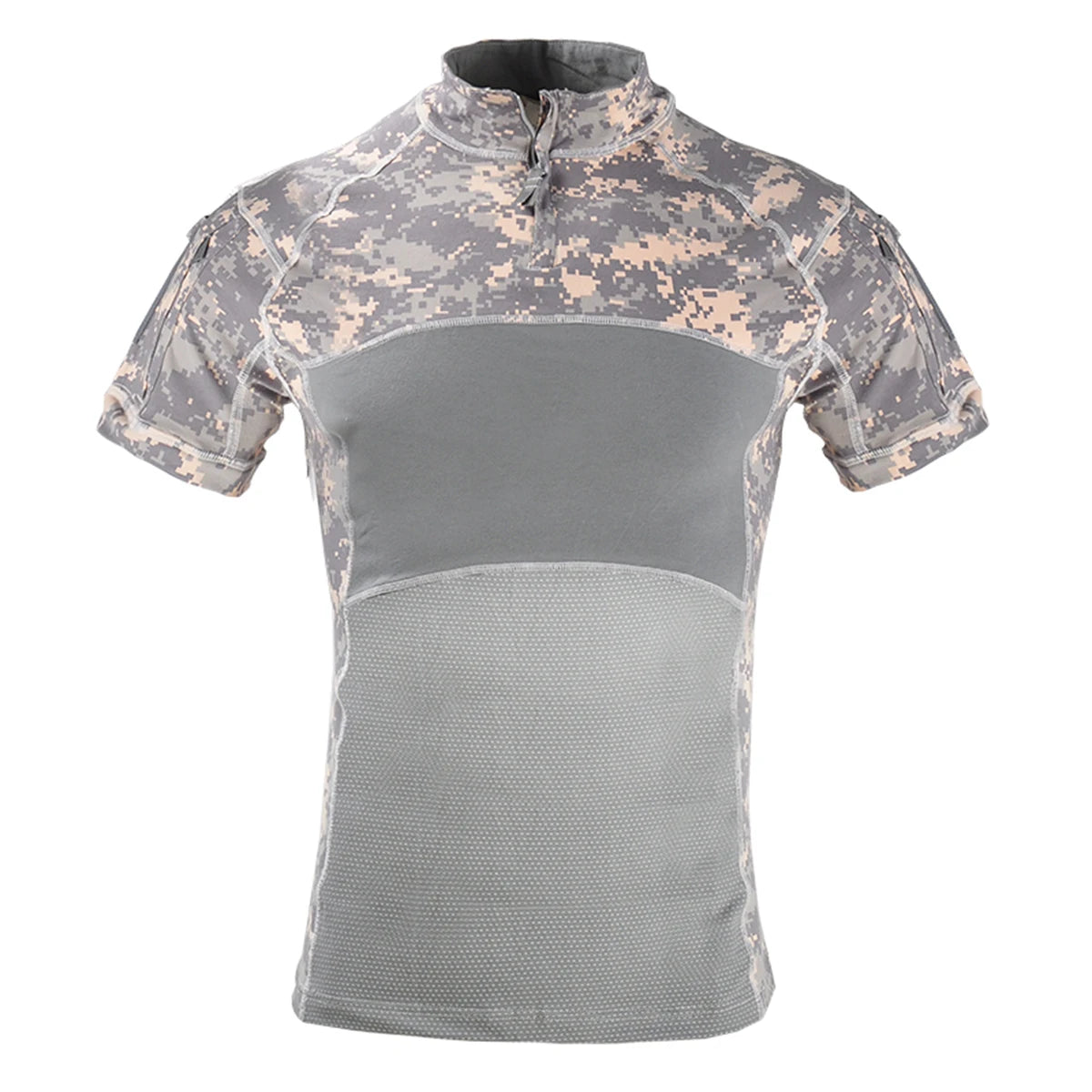 Tactical T-Shirt for Men – Ideal for Airsoft, Paintball, and Outdoor Activities - ACU, S-45-55kg image